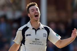 Roland-Jones reveling in England Lions Captaincy role