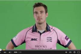 Middlesex Green Screen out-takes for Lord's Big Screens!