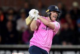 EOIN MORGAN SMASHES 83 OFF 29 BALLS | SOMERSET v MIDDLESEX | POST MATCH INTERVIEW