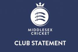 Middlesex statement following two point deduction in County Championship clash at the Oval