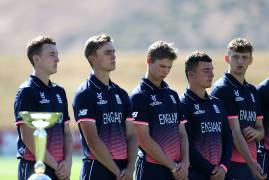 DEFEAT TO AUSTRALIA SENDS ENGLAND CRASHING OUT OF UNDER 19's WORLD CUP
