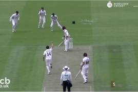 Watch and Listen - Match Action and interview from Middlesex vs Somerset (Day One)