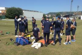 MIDDLESEX 2ND XI IN CHAMPIONSHIP ACTION AGAINST GLAMORGAN