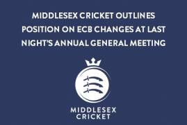 Middlesex Cricket outlines position on proposed ECB changes