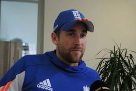 Dawid Malan chats to BBC's Kevin Howells in Dubai
