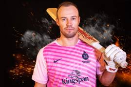 MIDDLESEX SIGN AB DE VILLIERS FOR 2019 VITALITY BLAST