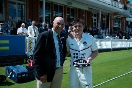 ETHAN BAMBER RECEIVES COUNTY CAP AT LORD'S TODAY