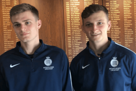 CULLEN & HOLLMAN INTERVIEW AT LORD'S AFTER ENGLAND UNDER 19 CALL-UPS