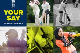 TAKE PART IN THE ECB'S 2019 CRICKET PLAYING SURVEY AND HAVE YOUR SAY