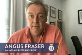 MD OF CRICKET, ANGUS FRASER, GIVES AN UPDATE ON MIDDLESEX CRICKET