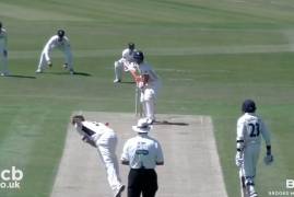 KENT V MIDDLESEX - DAY ONE MATCH ACTION 