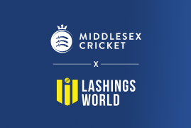 MIDDLESEX CRICKET EXTEND PARTNERSHIP WITH LASHINGS WORLD