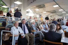 MIDDLESEX MEMBERS TOAST THE MIDDLESEX ROOM AHEAD OF REFURBISHMENT