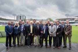 MIDDLESEX SENIORS CELEBRATE END OF THEIR SEASON AT LORD'S