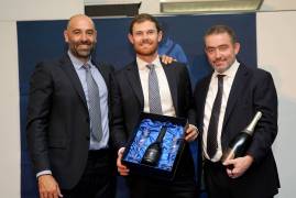 HARRIS STEALS SHOW AT MIDDLESEX’S END OF SEASON PLAYERS’ AWARDS LUNCH