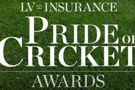 TWO MIDDLESEX VOLUNTEERS HONOURED WITH LV= PRIDE OF CRICKET AWARDS 