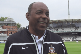 ROLAND BUTCHER INTERVIEWED AT LORD'S 