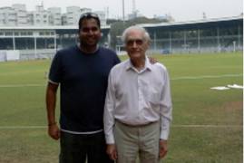 MIDDLESEX'S OLDEST LIVING CRICKETER RUSSI COOPER IS 100 TODAY!  