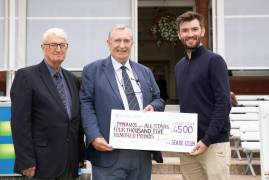 SEAXE CLUB PROVIDE GENEROUS DONATION TOWARDS NATIONAL YOUTH PROGRAMMES