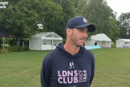 CLOSE OF PLAY INTERVIEW | TOBY ROLAND-JONES