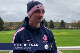 LUKE HOLLMAN LOOKS BACK ON BREAKTHROUGH SEASON