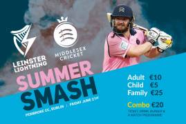 TICKET DETAILS ANNOUNCED FOR LEINSTER v MIDDLESEX SUMMER SMASH