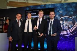 MIDDLESEX CRICKET SCOOPED THE BEST USE OF SOCIAL AWARD AT THE 2025 BUSINESS OF CRICKET AWARDS