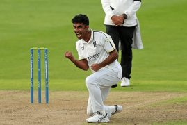 MIDDLESEX SIGN INDIAN OFF-SPINNER JAYANT YADAV