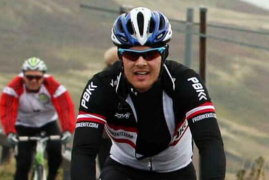 James Harris tackles the 2015 Big Bike Ride