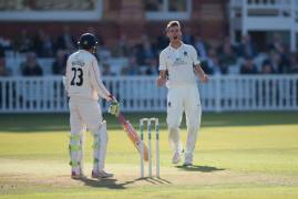 WATCH & LISTEN - MATCH ACTION AND INTERVIEW FROM DAY ONE AT LORDS V LANCASHIRE