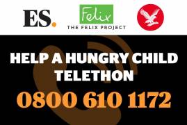 HELP A HUNGRY CHILD TELETHON NOW LIVE - in support of The Felix Project