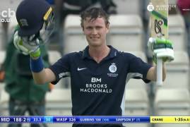 Watch and Listen - Match Action and interview from Hampshire v Middlesex