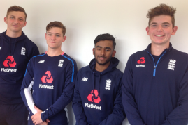 FOUR MIDDLESEX YOUNGSTERS NAMED IN ENGLAND YOUNG LIONS SQUAD