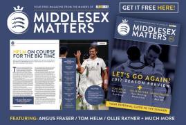 Welcome to the brand new digital edition of MIDDLESEX MATTERS magazine