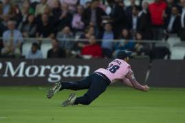 BOWLING GALLERY AGAINST ESSEX EAGLES IN THE VITALITY BLAST AT LORD'S
