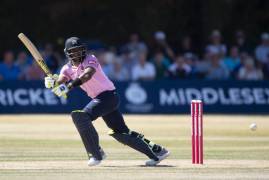 IMAGES OF MIDDLESEX BATTING VS GLOUCESTERSHIRE IN VITALITY BLAST