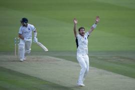 JAMES HARRIS CLOSE OF PLAY INTERVIEW - DAY TWO VS WARKS AT LORD'S