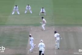 MIDDLESEX V DERBYSHIRE - DAY THREE MATCH ACTION