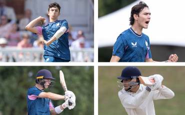 FOUR MIDDLESEX YOUNGSTERS NAMED IN ENGLAND UNDER 19 SQUADS