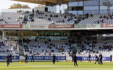 MITC SHOWCASE WALKING CRICKET ON LORD'S OUTFIELD
