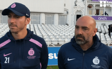 CLOSE OF PLAY INTERVIEW | TOBY ROLAND-JONES & RICHARD JOHNSON